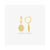 Damenohrringe Radiant RY000051 Edelstahl 2,5 cm
