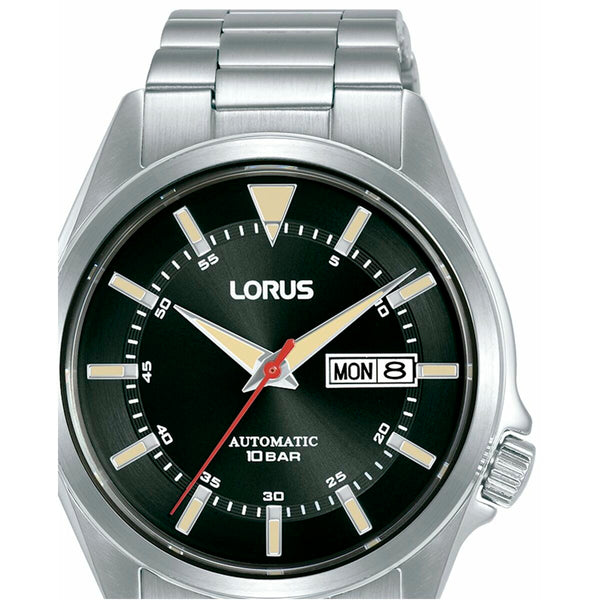 Herrenuhr Lorus RL417BX9 Schwarz Silberfarben