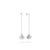 Damenohrringe Radiant RY000148 Edelstahl 3,5 cm