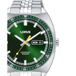 Herrenuhr Lorus RL443BX9 grün Silberfarben