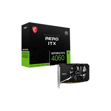 Grafikkarte MSI RTX 4060 AERO ITX 8G OC Geforce RTX 4060 8 GB GDDR6