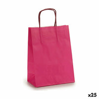 Papiertaschen Pincello 18242 Rosa 18 x 8 x 31 cm (25 Stück)