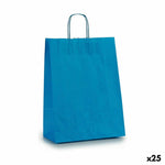 Papiertaschen Pincello 32412 Blau 12 x 52 x 32 cm (25 Stück)