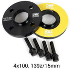 Set Distanzstücke OMP 4x100 56,6 M12 x 1,5 15 mm