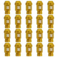 Set Muttern OMP 7075 Gold 40 mm 20 uds M12 x 1,25