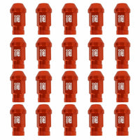 Set Muttern OMP Orange 40 mm 20 pcs M12 x 1,50