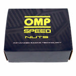 Set Muttern OMP 7075 40 mm M14 x 1,50 20 uds Gold