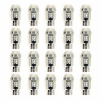 Set Muttern OMP 7075 40 mm M14 x 1,50 20 uds Silber