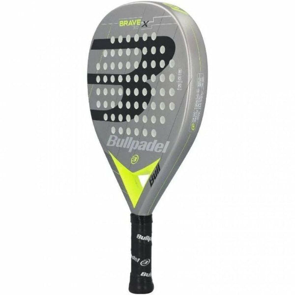 Paddelschläger Bullpadel Brave 3.0 2021 Gelb Grau Fiberglas