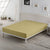 Bettlaken Alexandra House Living Hellbraun 150 x 190/200 cm