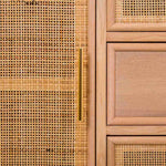 Anrichte Alexandra House Living natürlich Holz MDF 81 x 40 x 120 cm