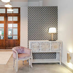 Anrichte Alexandra House Living Blau Tannenholz Holz MDF 35 x 90 x 125 cm