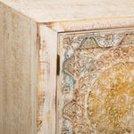 Anrichte Alexandra House Living Blau Tannenholz Holz MDF 35 x 90 x 125 cm