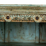 Anrichte Alexandra House Living Blau Mango-Holz 45 x 76 x 165 cm