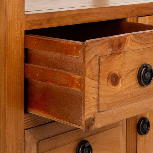 Anrichte Alexandra House Living Braun Kiefernholz Holz MDF 90 x 37 x 64 cm