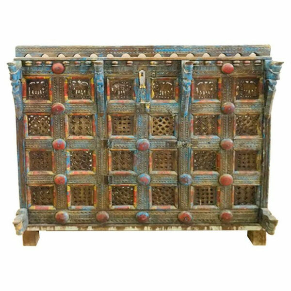 Anrichte Alexandra House Living Braun Recyceltes Holz 71 x 117 x 120 cm