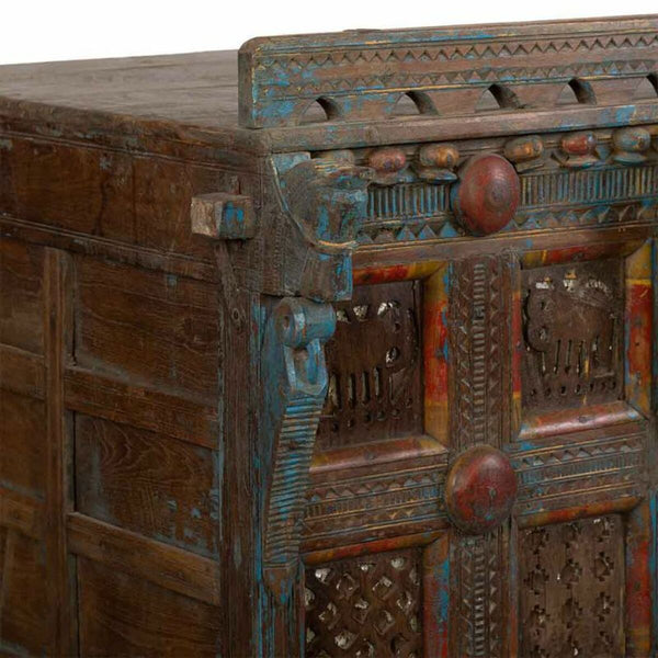 Anrichte Alexandra House Living Braun Recyceltes Holz 71 x 117 x 120 cm