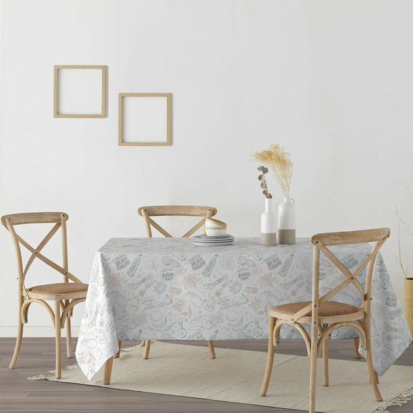 Fleckenabweisende geharzte Tischdecke Belum 0400-32 Bunt 300 x 150 cm