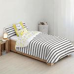 Bettdeckenbezug Kids&Cotton Guildo Schwarz 155 x 220 cm