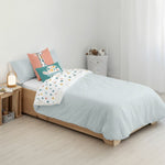 Bettdeckenbezug Kids&Cotton Kanu Blau 180 x 220 cm