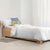 Bettdeckenbezug Kids&Cotton Vikram Weiß 180 x 220 cm