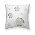 Kissenbezug Kids&Cotton Farid A Weiß 50 x 50 cm Baumwolle