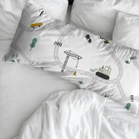 Kissenbezug Kids&Cotton Brail Bunt 40x60cm