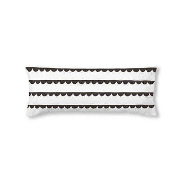Kissenbezug Kids&Cotton Guildo black 45 x 110 cm 100 % Baumwolle