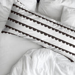 Kissenbezug Kids&Cotton Guildo black 45 x 110 cm 100 % Baumwolle