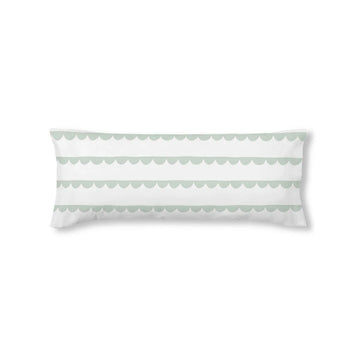 Kissenbezug Kids&Cotton Guildo Minze 45 x 125 cm