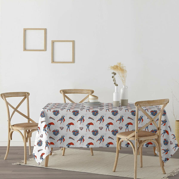 Fleckenabweisende geharzte Tischdecke Superman 05 Bunt 250 x 150 cm
