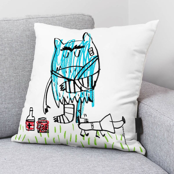 Kissenbezug Decolores Quitapenas Bunt 50 x 50 cm Baumwolle Spanisch