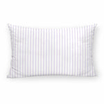 Kissenbezug Decolores Rayas Lila Lavendel 30 x 50 cm 100 % Baumwolle