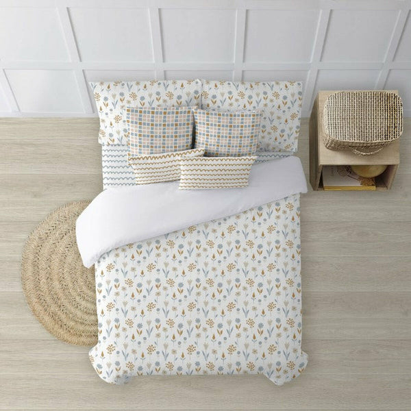 Bettdeckenbezug Decolores Alkamar Bunt 175 Fäden 260 x 240 cm