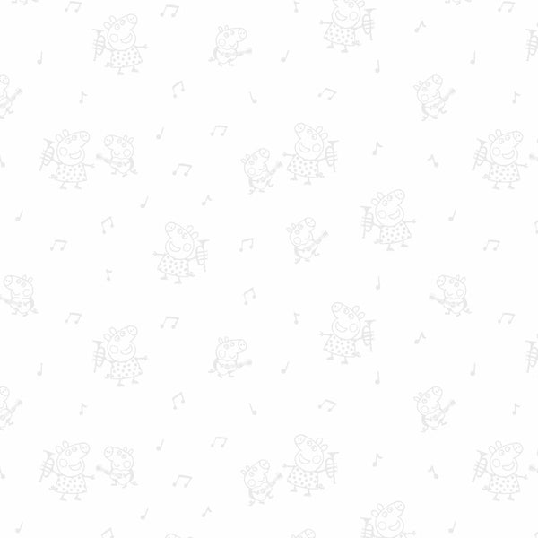 Kissenbezug Peppa Pig Grau Bunt 175 Fäden 30 x 50 cm 100 % Baumwolle