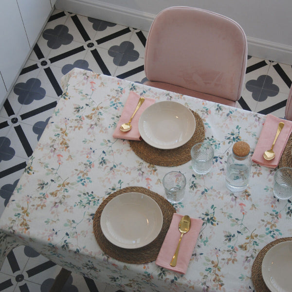 Fleckenabweisende geharzte Tischdecke Belum 0120-247 Bunt 100 x 150 cm