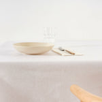 Fleckenabweisende geharzte Tischdecke Belum Liso Weiß 150 x 150 cm