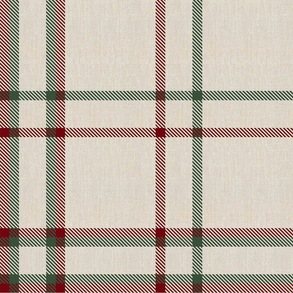 Tischdecke Belum Christmas Weiß Bunt Ø 100 cm