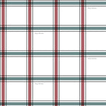 Tischdecke Belum Elegant Christmas Weiß Bunt Ø 100 cm