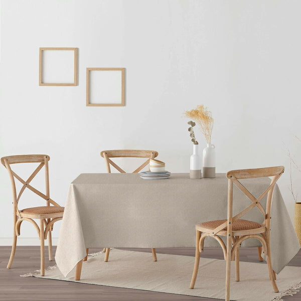 Fleckenabweisende Tischdecke Belum Liso Leinen 100 x 180 cm