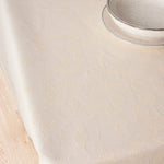 Fleckenabweisende Tischdecke Belum Bacoli Warmes Weiß 100 x 80 cm