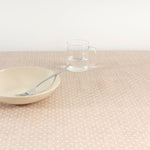 Fleckenabweisende Tischdecke Belum Plumeti Weiß 100 x 80 cm