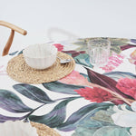 Fleckenabweisende Tischdecke Belum 0318-105 Bunt Ø 180 cm Blomster