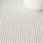 Tischläufer Belum Waffle Creme natürlich 45 x 140 cm