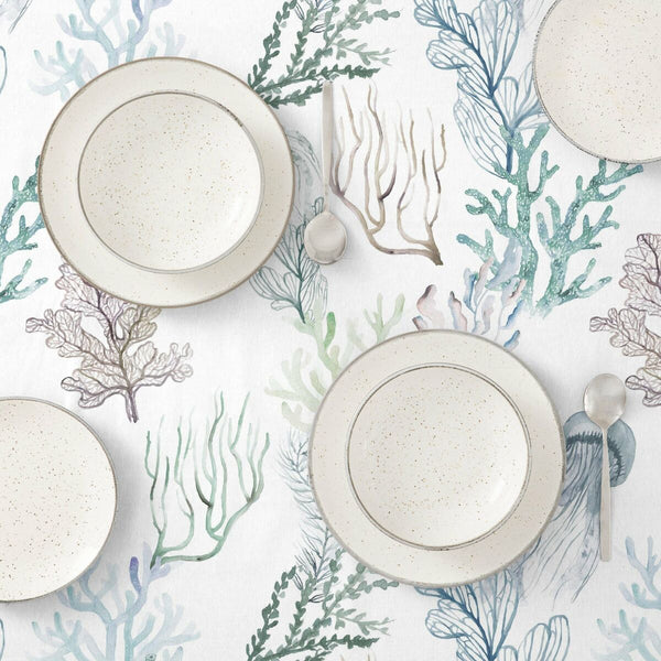 Fleckenabweisende geharzte Tischdecke Belum 0120-401 Bunt 200 x 150 cm