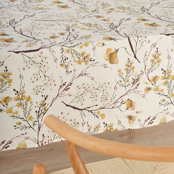 Fleckenabweisende geharzte Tischdecke Belum 0120-375 Bunt 250 x 150 cm