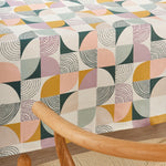 Fleckenabweisende geharzte Tischdecke Belum 0120-381 Bunt 300 x 150 cm