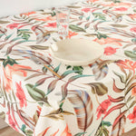 Fleckenabweisende geharzte Tischdecke Belum 0120-386 Bunt 150 x 150 cm