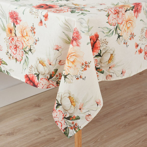 Fleckenabweisende geharzte Tischdecke Belum 0120-393 Bunt 150 x 150 cm