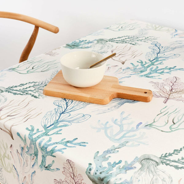 Fleckenabweisende geharzte Tischdecke Belum 0120-401 Bunt 100 x 150 cm